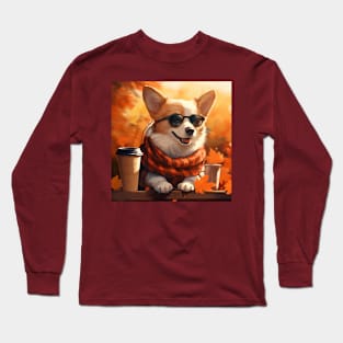 PSL Fall Corgi Long Sleeve T-Shirt